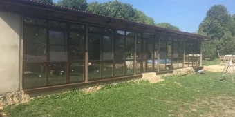 Установка окон ПВХ REHAU 70