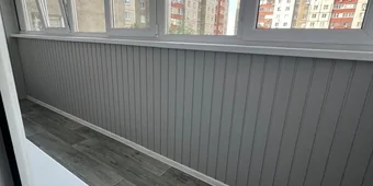 Внутренняя отделка балкона 